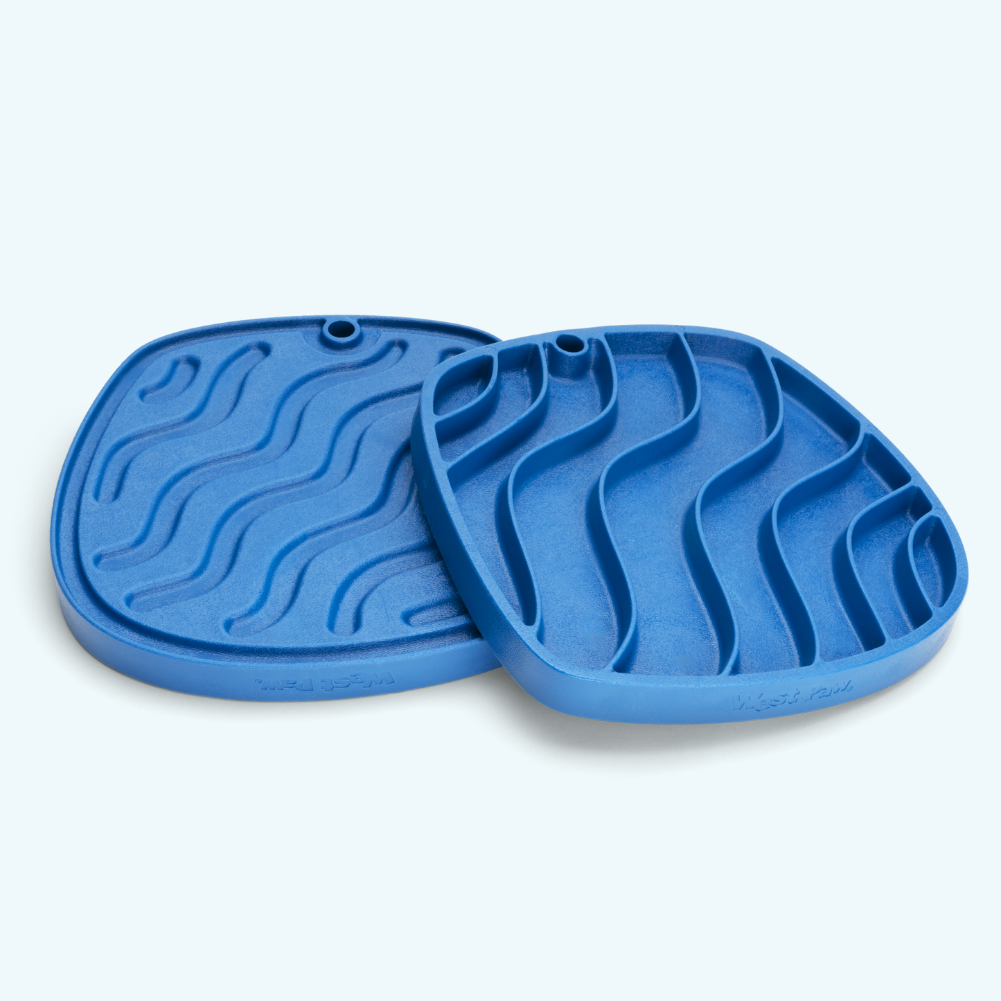 Waves Feast Mat With Slow Feeder and Lick Mat