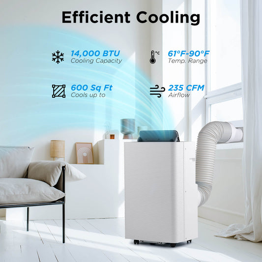 Finnmark 14,000 BTU Smart Portable Air Conditioner - Tampa Home & Garden Store