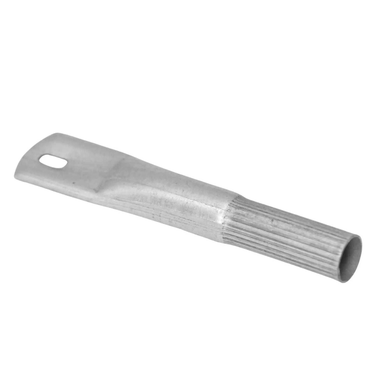 Flat-Swage Adapter bracket for hoop house bracing, galvanized steel Bootstrap Farmer on Tampa Home & Garden Store