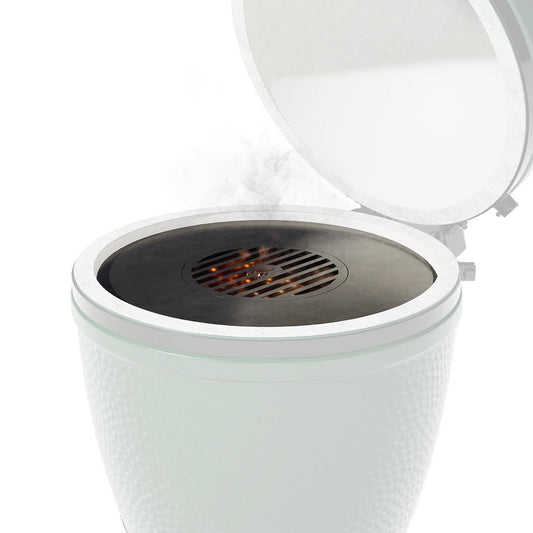 Flat Top Griddle Grill For Green Egg | Griddle & Grill Combo - Tampa Home & Garden Store