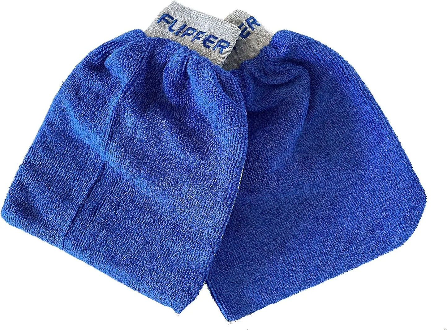 Cichlid Bros Flipper Magnet Scrubber Kit two blue microfiber pads for aquarium glass on Tampa Home & Garden Store