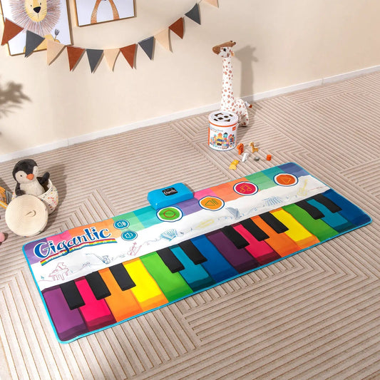 Floor Piano Dance Mat for Kids with 8 Sounds keyboard mat Gigantic on Tampa Home & Garden Store
