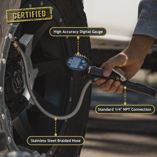 FlowPro® Digital Tire Inflator with Pressure Gauge - 200 PSI - Tampa Home & Garden Store