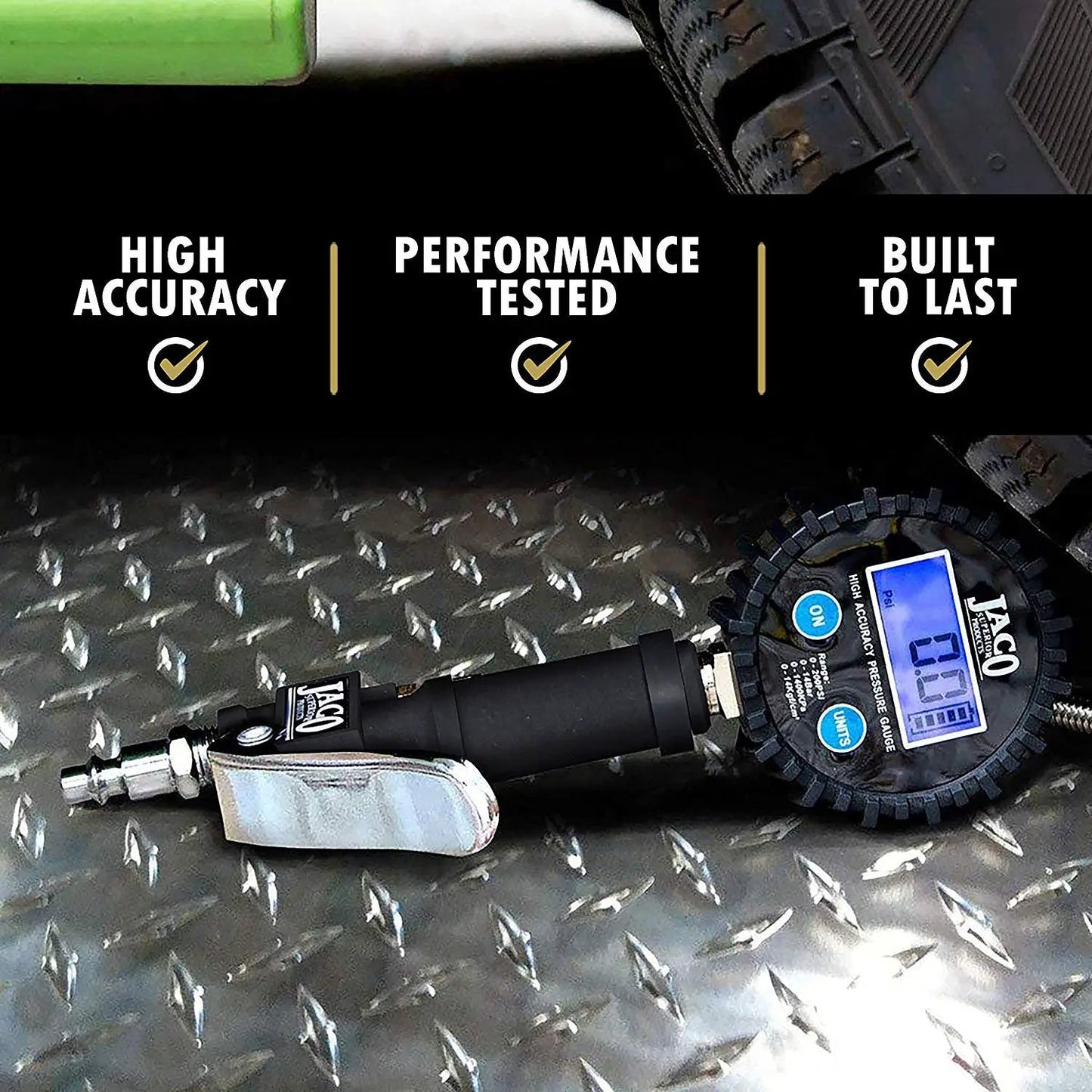 FlowPro® Digital Tire Inflator with Pressure Gauge - 200 PSI - Tampa Home & Garden Store
