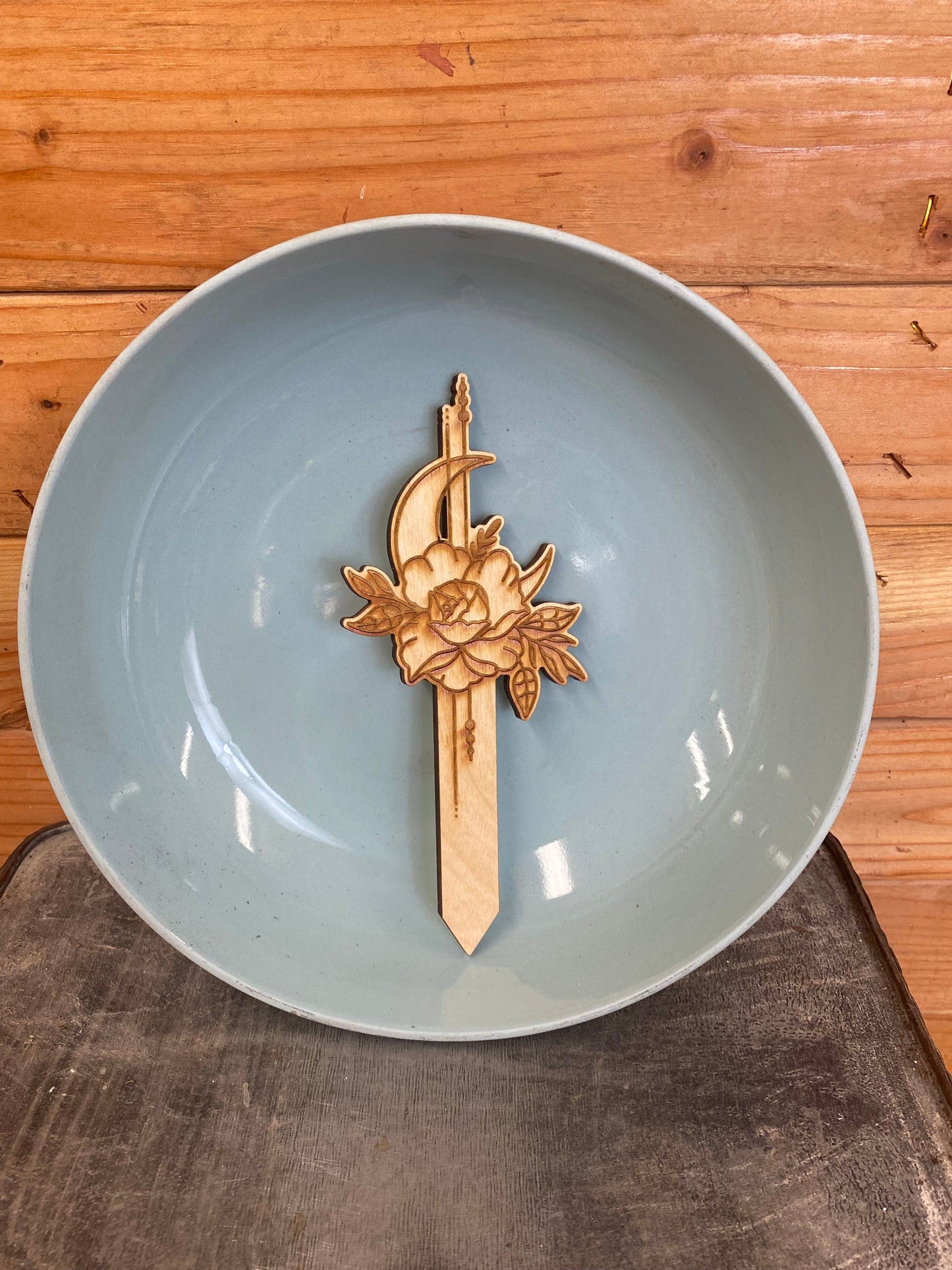 Flower Moon Stake - Tampa Home & Garden Store