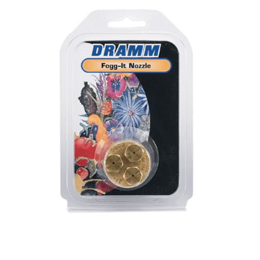 Dramm brass Fogg-It Nozzle 610F fine mist 1 GPM garden hose nozzle on Tampa Home & Garden Store