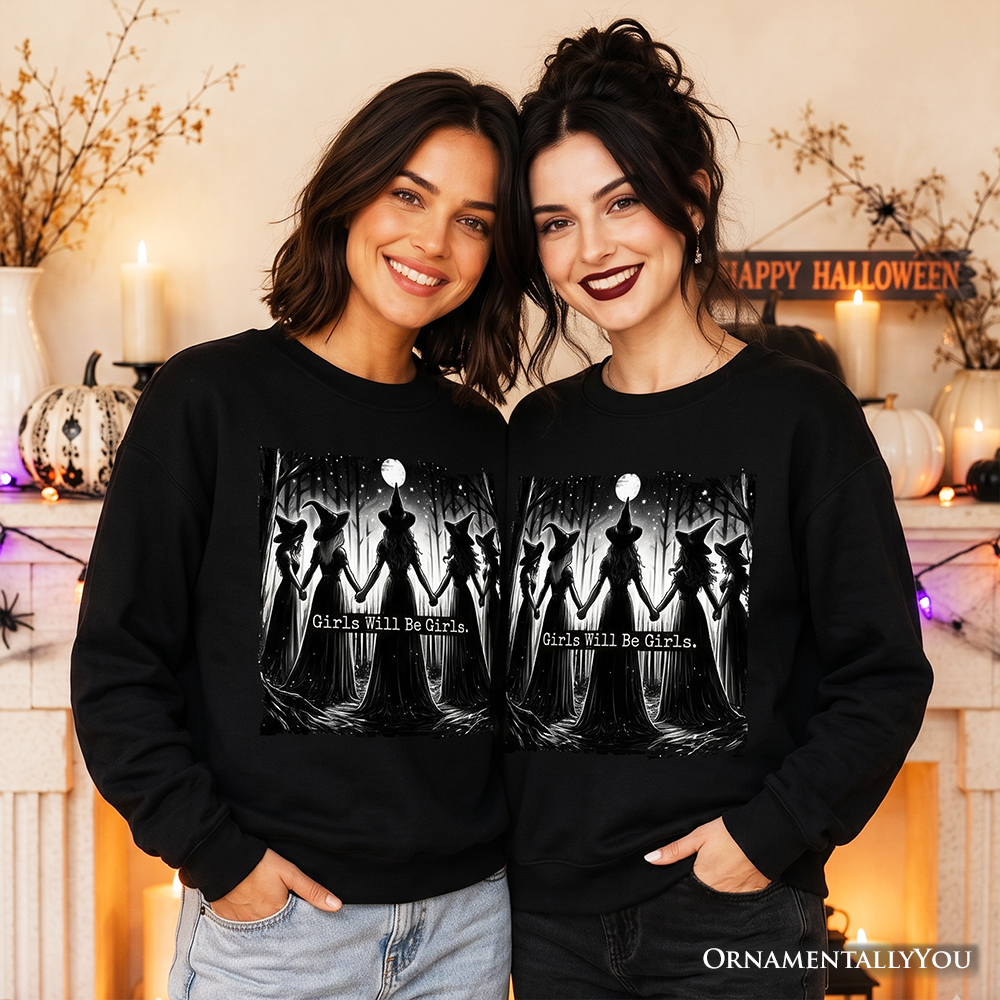 Girls Will Be Girls Witch Coven Sweater for Her