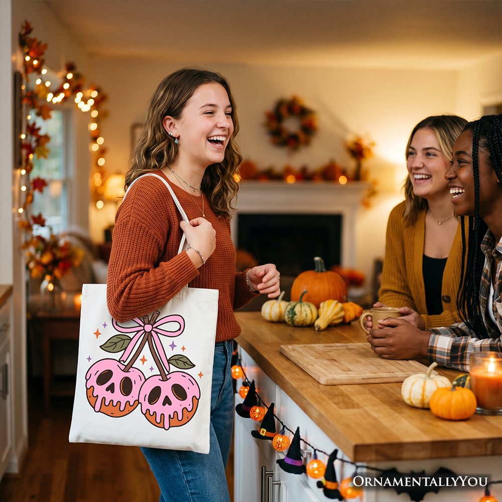 Hanging With My Boos a Ghost Halloween Tote Bag