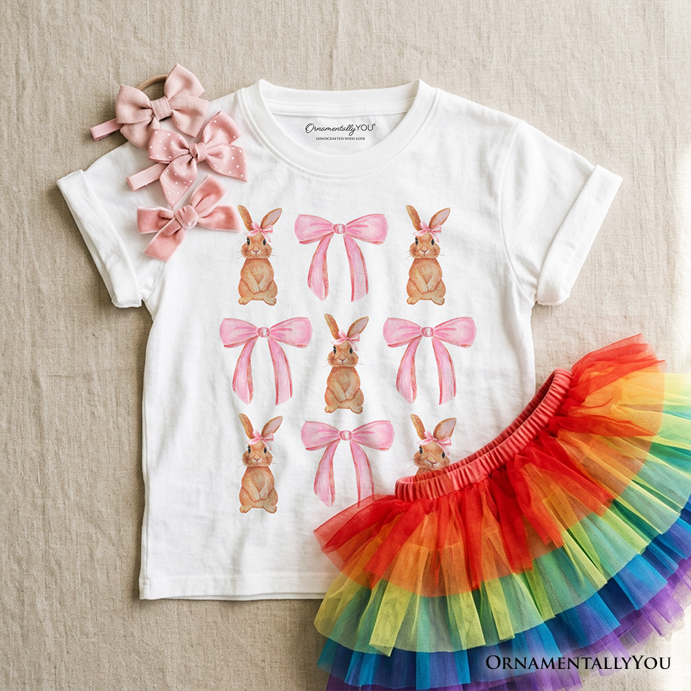 Kids Pink Cotton Tee and the Spring Shirt