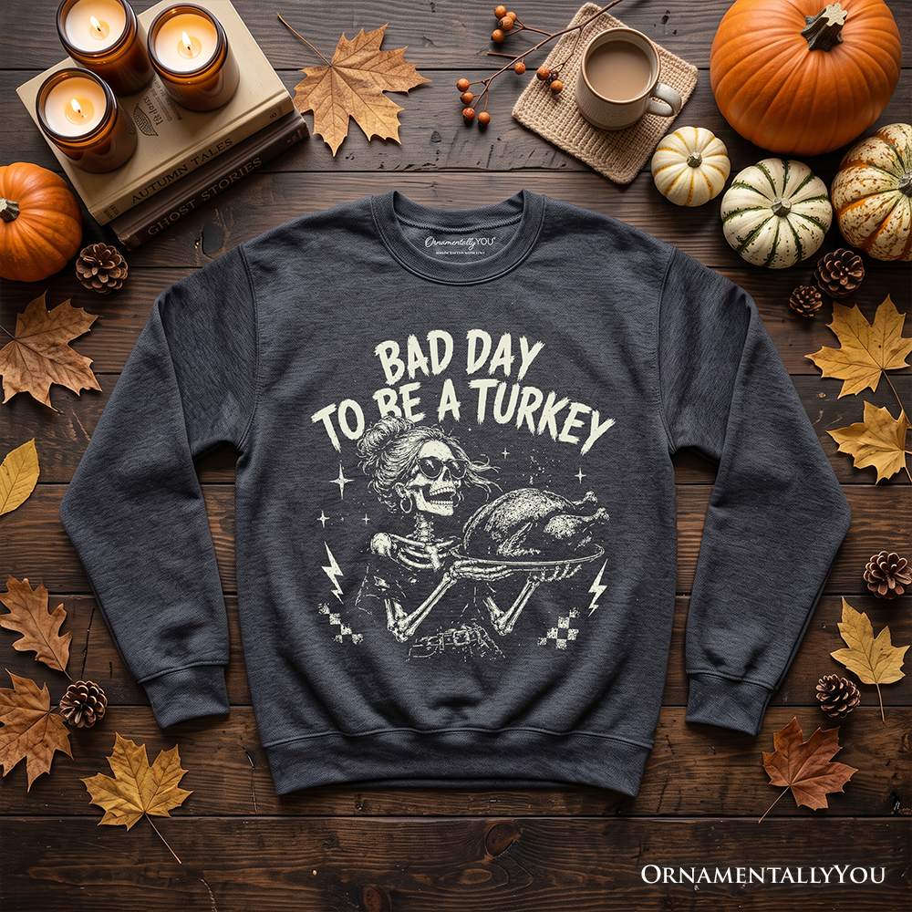 Bad Day to Be a Vintage Turkey Sweatshirt