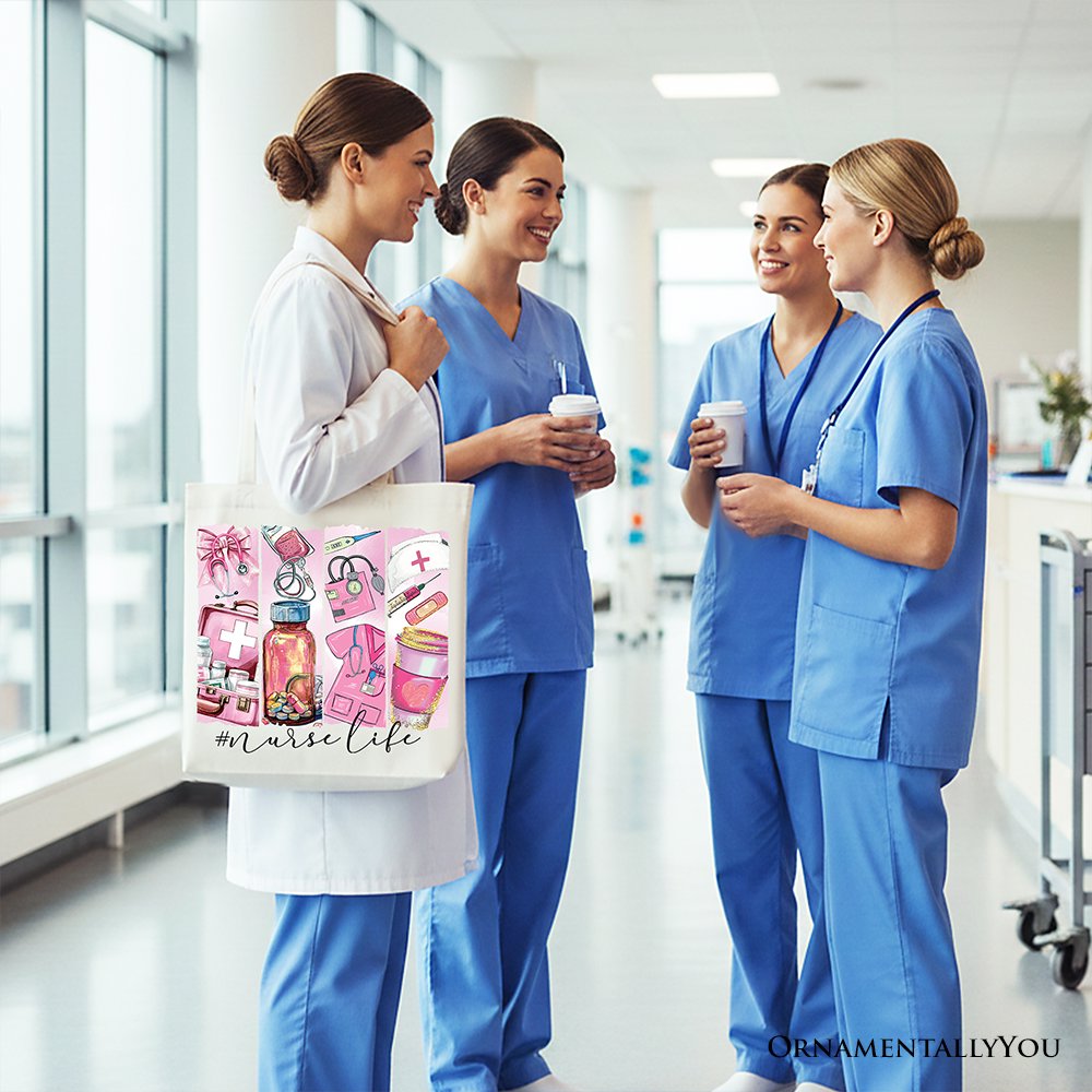 Nurse Canvas Tote Bag and a Medical Gift