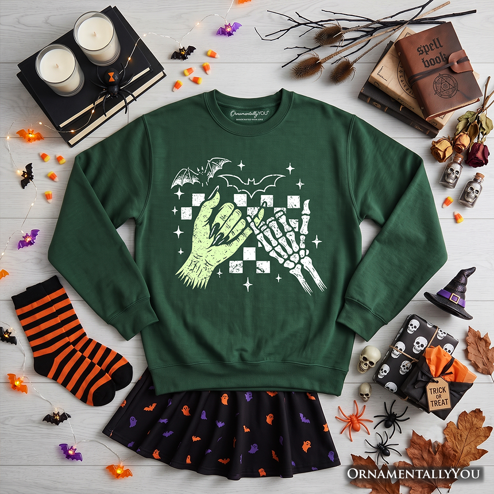 Funny Monster Keeps a Pinky Promise Sweatshirt