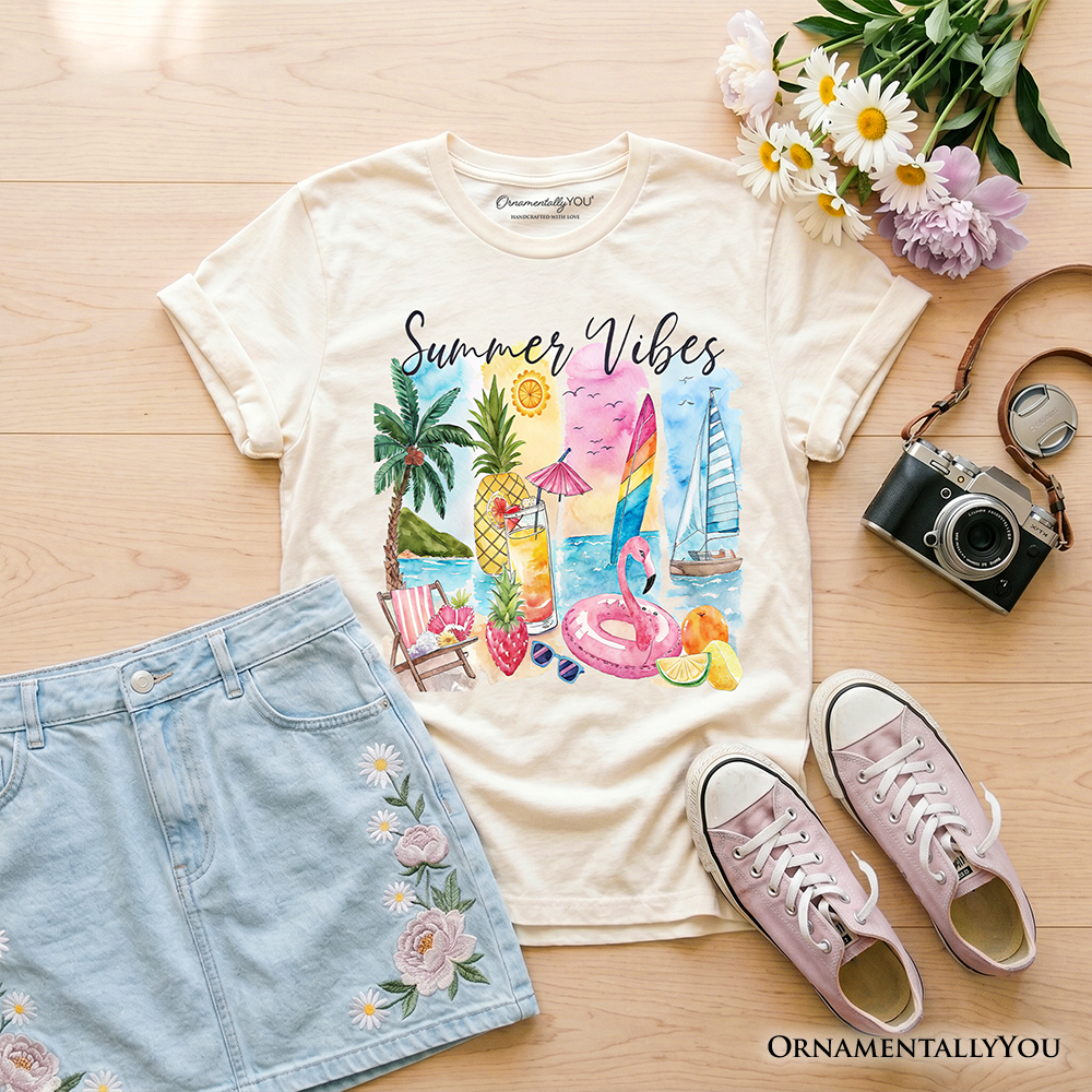 Kids Summer Cotton Beach T Shirt for Youth