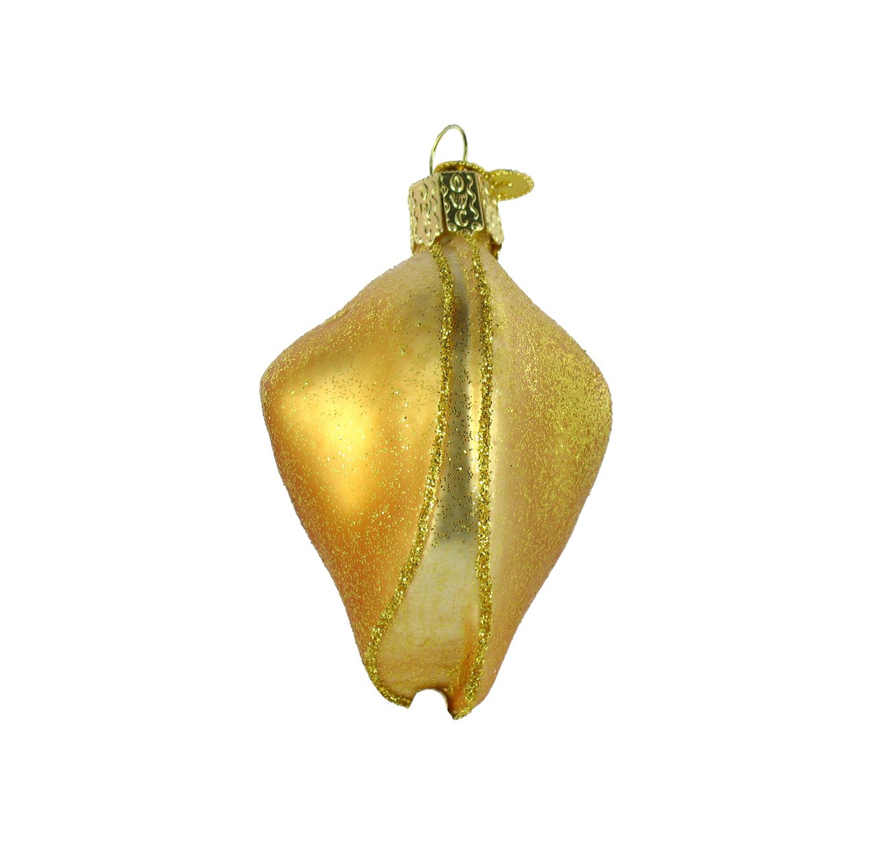 Fortune Cookie Glass Ornament - Tampa Home & Garden Store