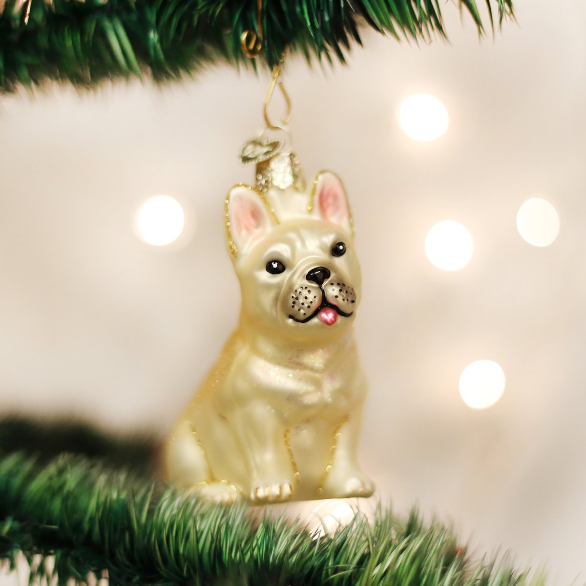 French Bulldog Glass Blown Ornament - Tampa Home & Garden Store