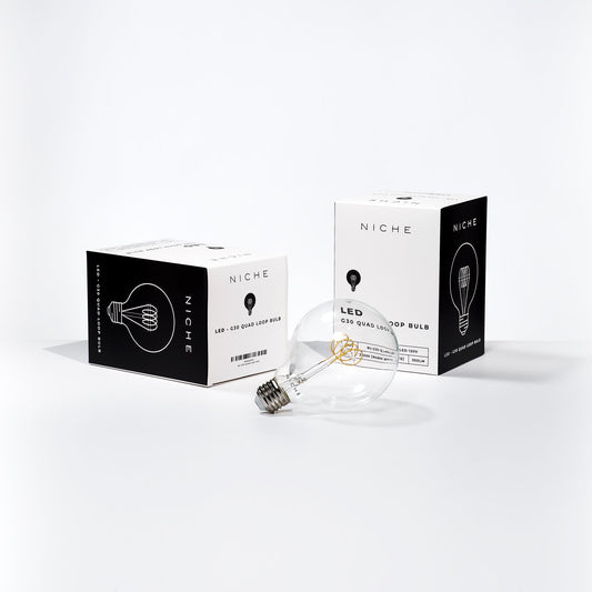 G30 Quad Loop Bulb LED (120V) - Tampa Home & Garden Store