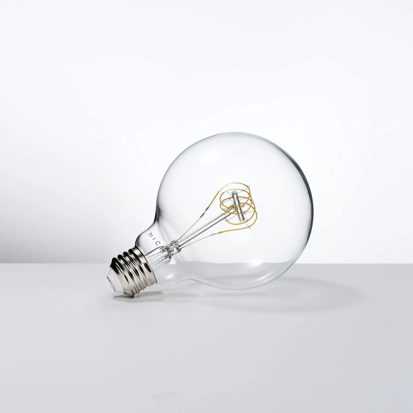 G30 Quad Loop LED Bulb 120V clear glass with visible filament Niche on Tampa Home & Garden Store