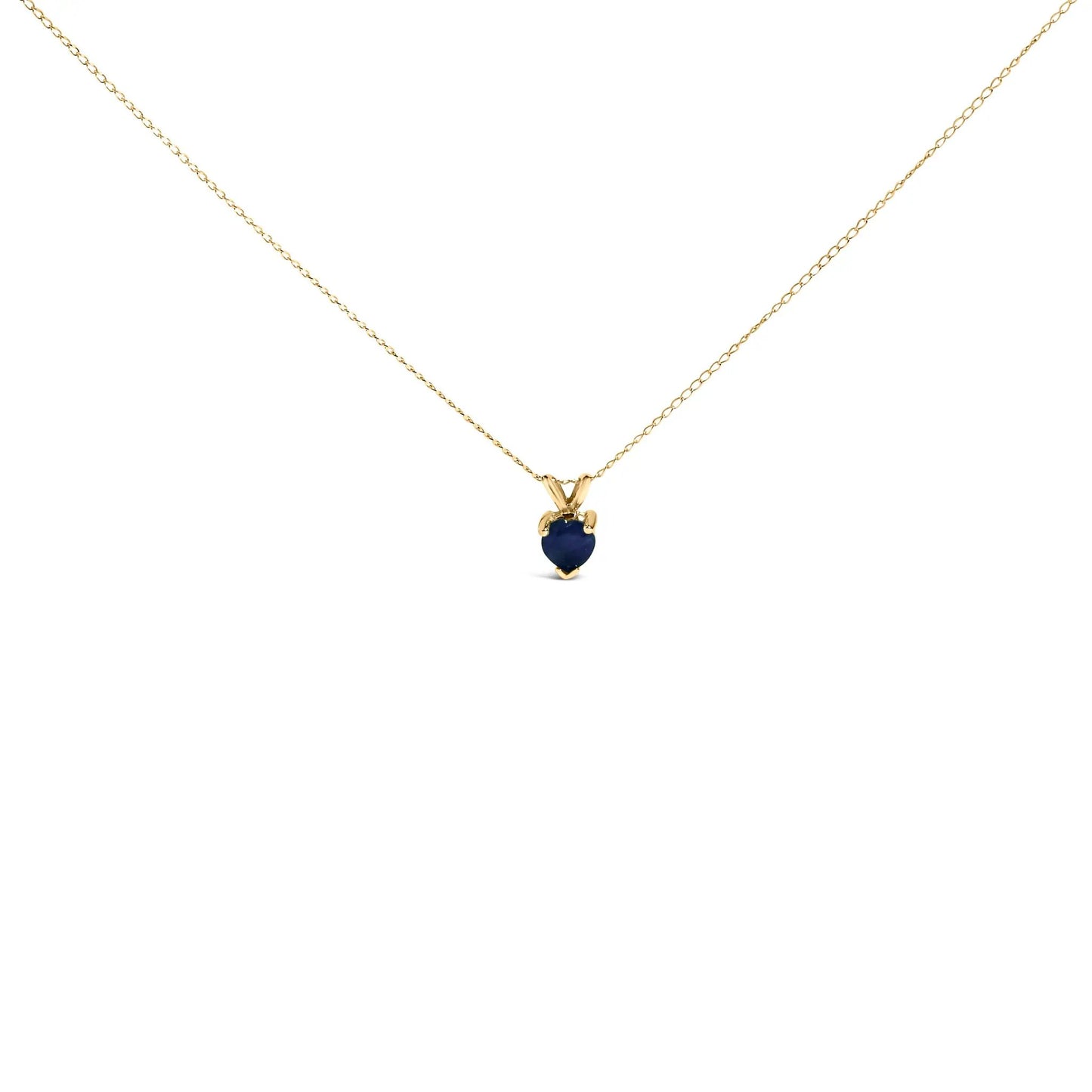 14K white gold purple amethyst heart pendant necklace on a delicate chain on Tampa Home & Garden Store