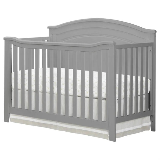 SF Home Solid Wood Convertible Crib with slatted sides Grey by HomePacific on Tampa Home & Garden Store