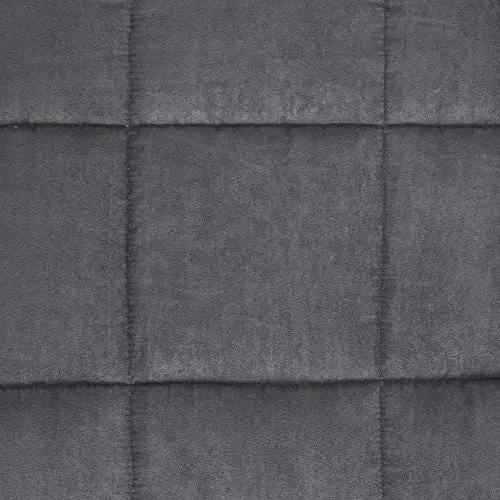 King Plush Sherpa Reversible Micro Suede Comforter Set in Gray - Tampa Home & Garden Store