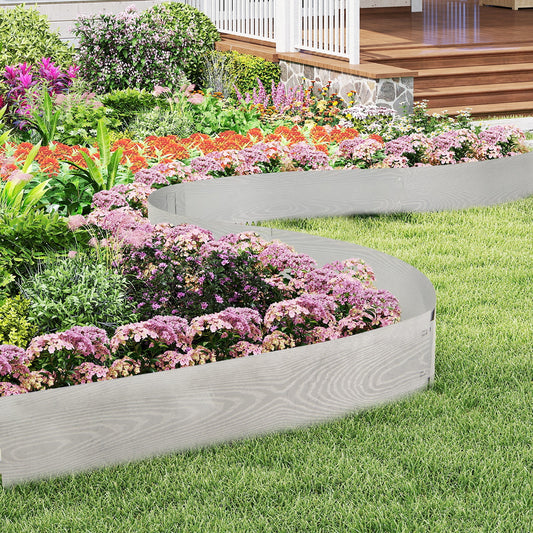 6-Pack 20 FT Galvanized Metal Landscape Edging for Lawn - Tampa Home & Garden Store