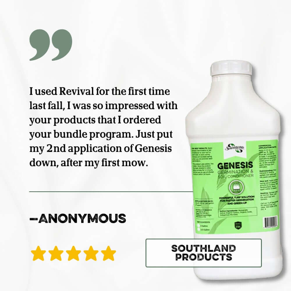 Liquid Lawn Soil Conditioner for Lawn, Seed and Sod