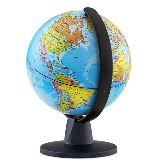 GeoClassic Blue World Globe with Weighted Base by Ultimate Globes, kids globe on Tampa Home & Garden Store