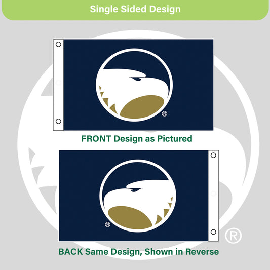 Georgia Southern Single Sided Flag w/ 2 Grommets, 3'x5' - Tampa Home & Garden Store
