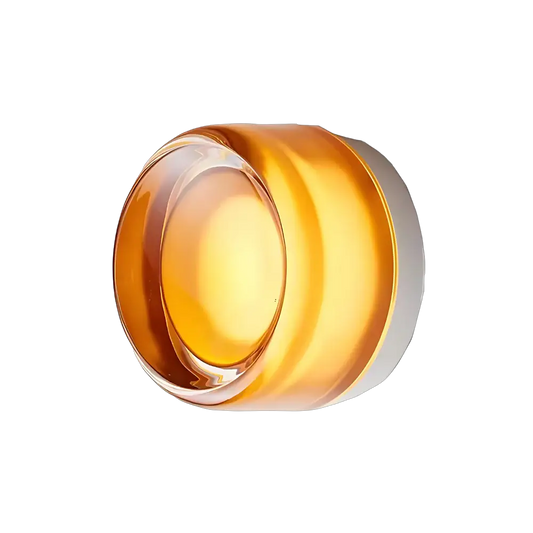 Nordic Acrylic Dimple LED Wall Sconce amber 3-Color Moktan Sabai on Tampa Home & Garden Store