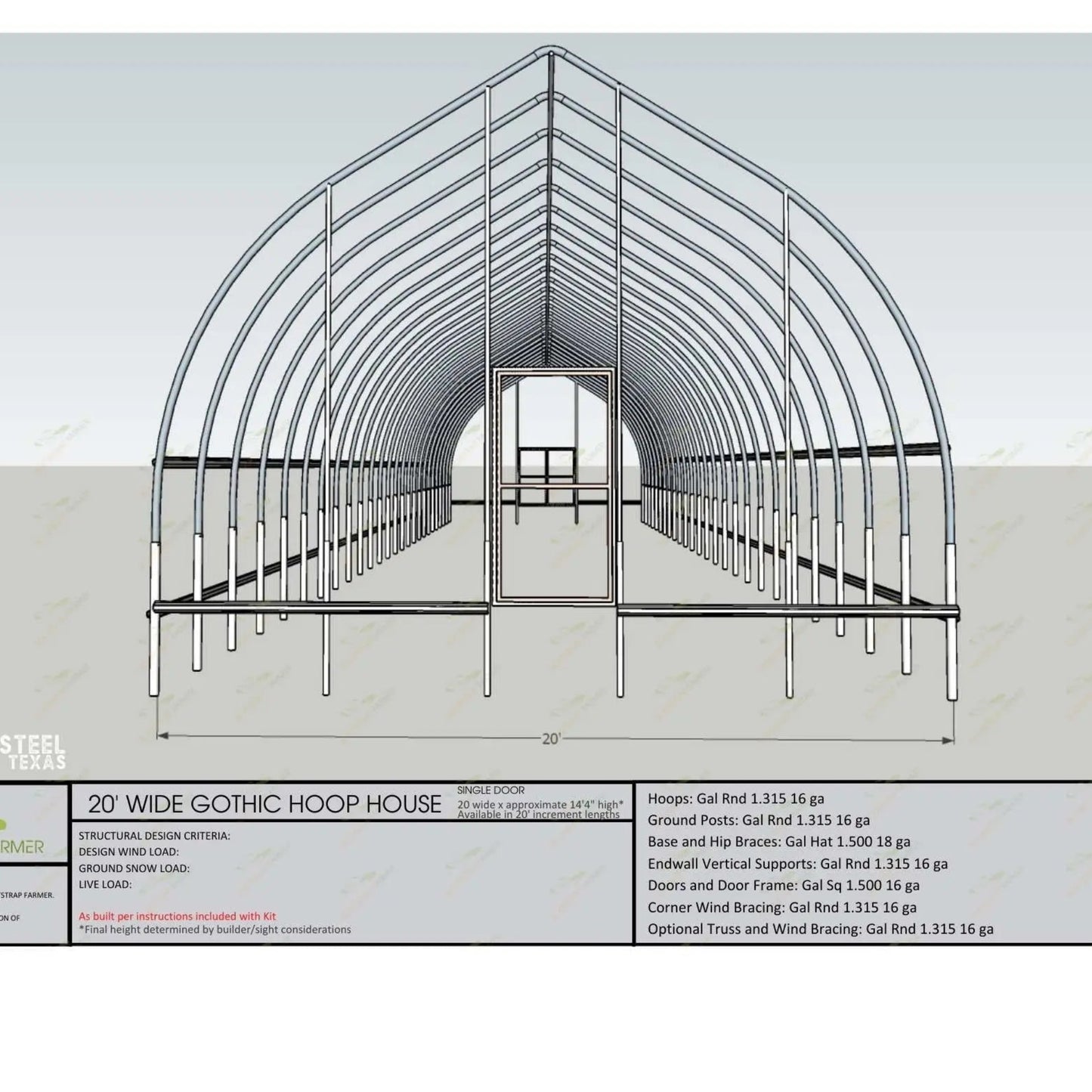 Gothic Style Greenhouse | Gothic Greenhouse Kits High Tunnel - Tampa soil911.com