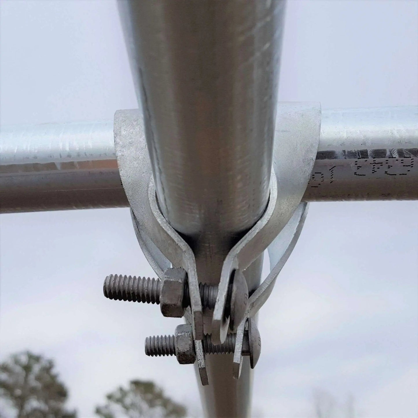 Greenhouse Cross Connectors - Galvanized Steel 1 3/8" - Tampa Home & Garden Store