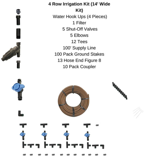 Bootstrap Farmer Greenhouse Drip Irrigation Kit with customizable components and 100' line on Tampa Home & Garden Store