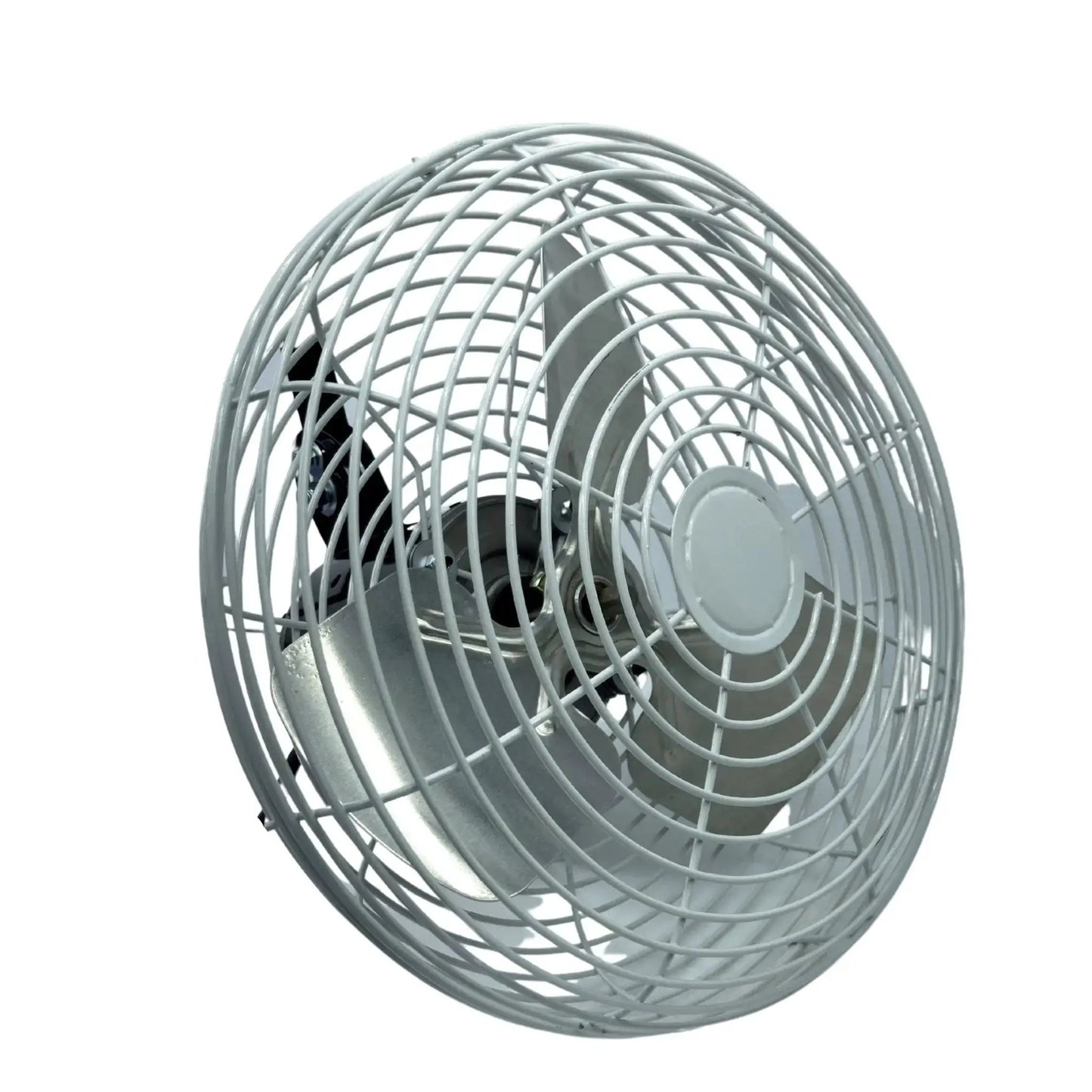 Greenhouse Circulation Fan 12in Bootstrap Farmer gray metal cage on Tampa Home & Garden Store