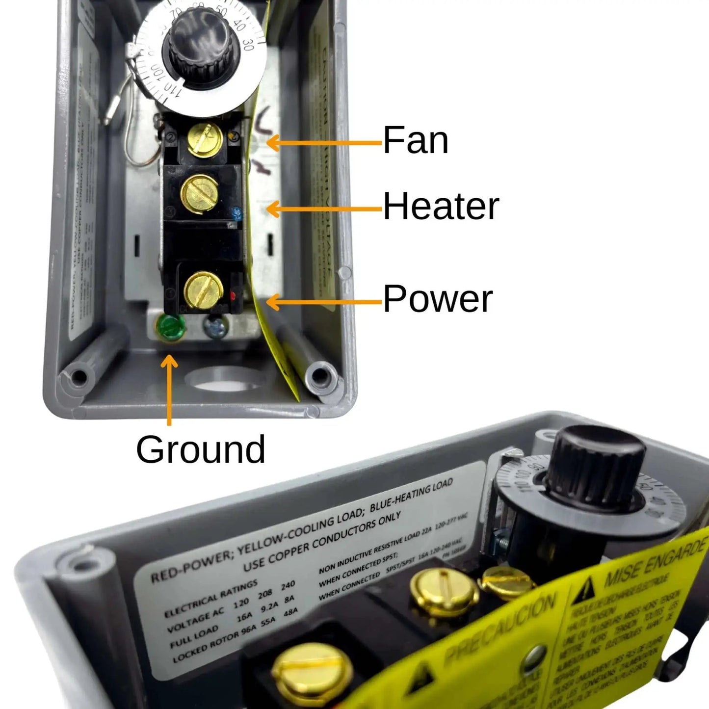 Greenhouse climate control thermostat by Bootstrap Farmer for hoop fans on Tampa Home & Garden Store
