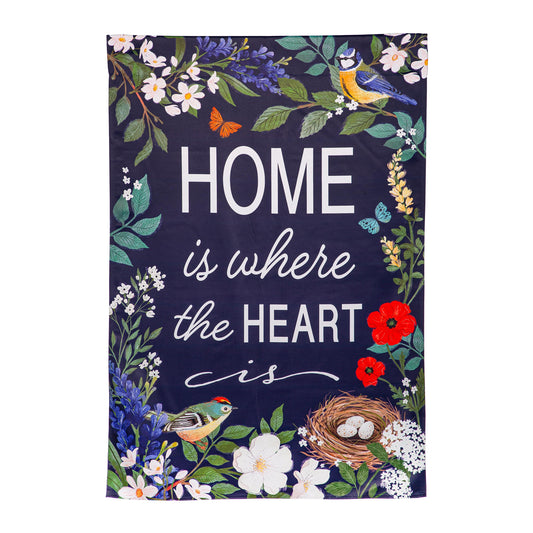 Greenhouse Retreat Suede House Flag - Tampa Home & Garden Store