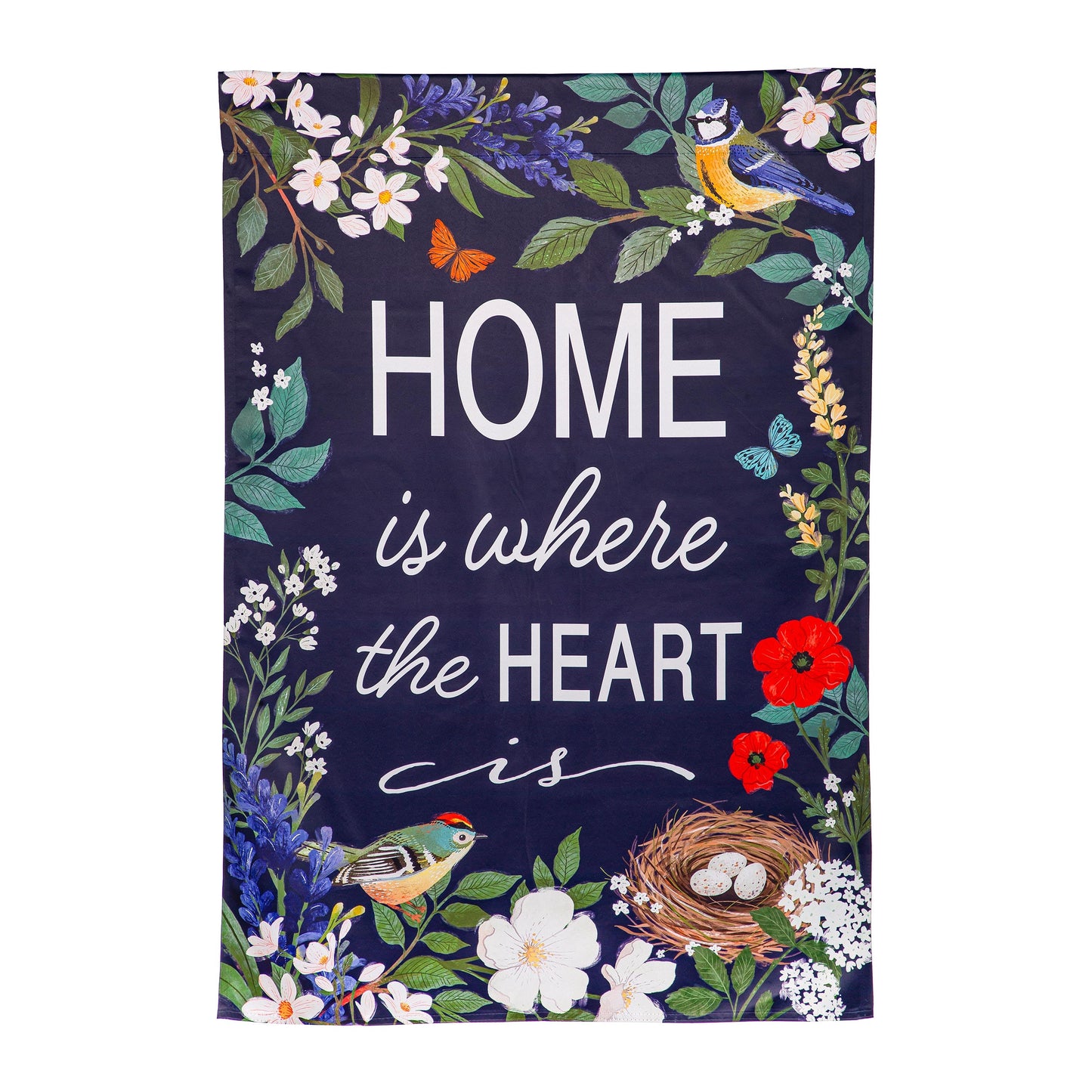 Greenhouse Retreat Suede House Flag - Tampa Home & Garden Store