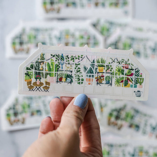 Greenhouse Sun Catcher Decal Sticker - Tampa Home & Garden Store