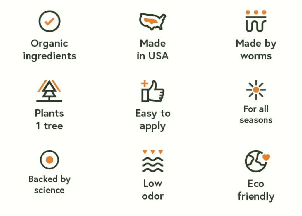 Grow Organic Plant Food Concentrate 8 oz fertilizer, organic ingredients on Tampa Home & Garden Store