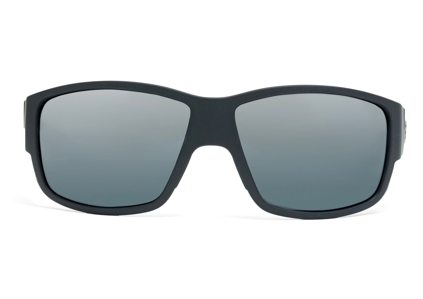 Renegade XL matte gray sunglasses by Skeleton Optics with gray lenses on Tampa Home & Garden Store