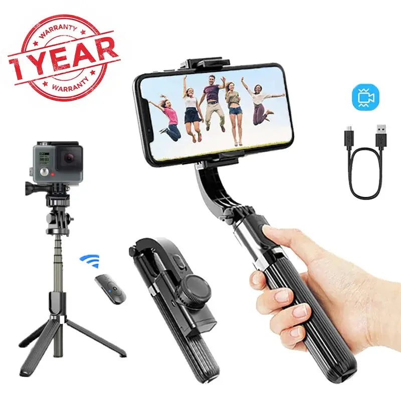 Phone Stabilizer Gimbal Selfie Mode handheld gimbal for smartphone VIP Digital Presence on Tampa Home & Garden Store