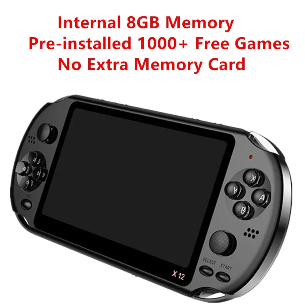 VIP Digital Presence 5.1 Inch Handheld Console with Dual Joysticks, black gray body on Tampa Home & Garden Store