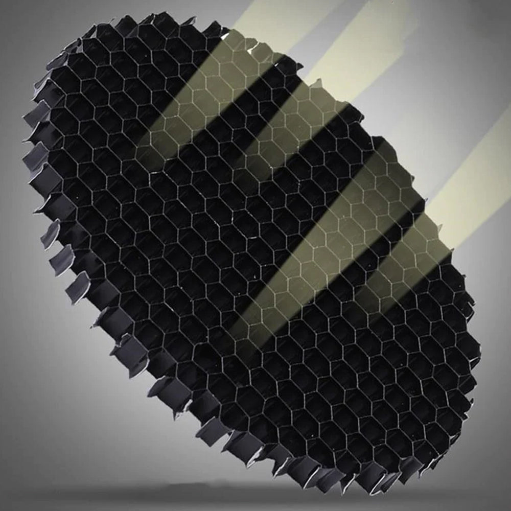 HC2 PAR36 Honeycomb Louvred Anti- Glare Filter 110mm for Flood Lights - Tampa Home & Garden Store