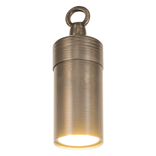 HLB01 12V LED Low Voltage Brass Cylinder Pendant Light Hanging Downlight Fixture - Tampa soil911.com