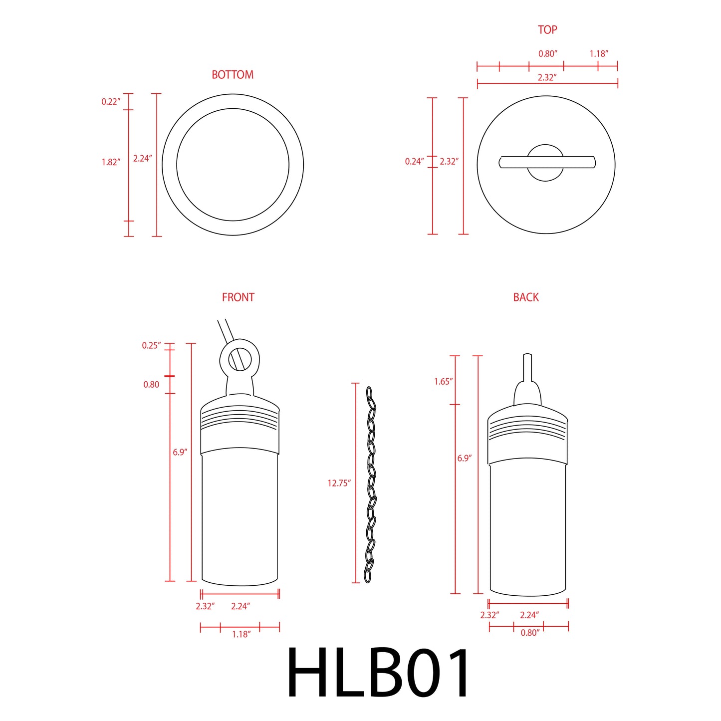 HLB01 12V LED Low Voltage Brass Cylinder Pendant Light Hanging Downlight Fixture