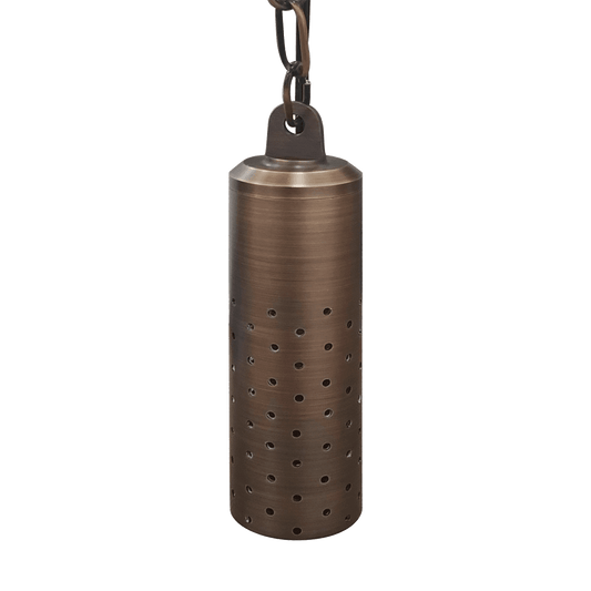 HLB09 12V LED Low Voltage Brass Cylinder Pendant Light Hanging Downlight Fixture - Tampa soil911.com