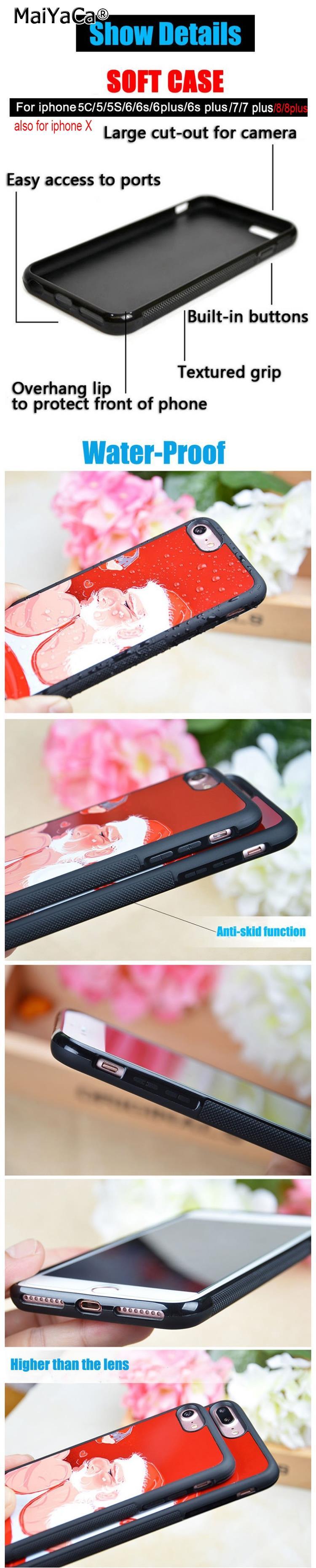 Stevvex dog footprint colorful pattern iPhone case, two designs shown with black bumper on Tampa Home & Garden Store
