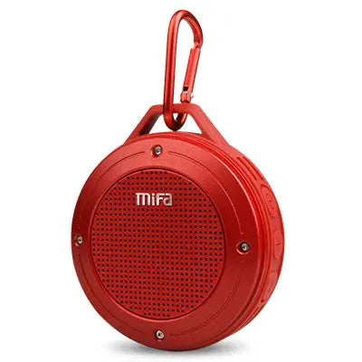 Haut-parleur Bluetooth stéréo sans fil portable d'extérieur MIFA F10 avec micro intégré, résistant aux chocs, étanche IPX6, avec basses