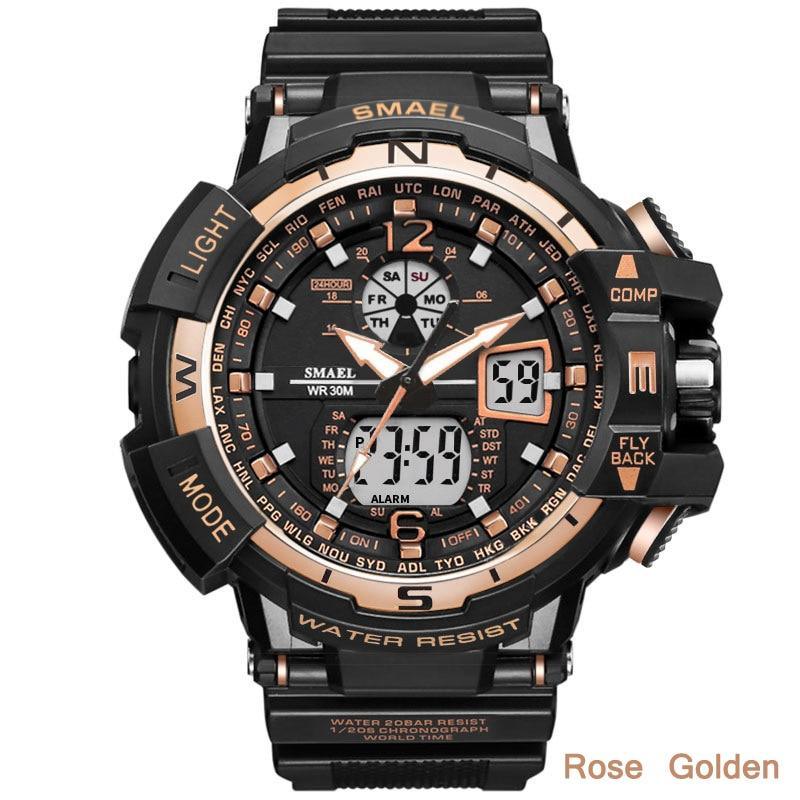 SMAEL sport watch with LED display water resistant 30M on Tampa Home & Garden Store