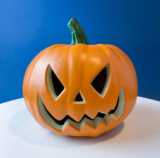 Halloween Lantern Grinning Pumpkin with Light. Fall Porch Window Decor. Home or Retail Celebration. Kids Room. Gift for Him or Her. - Tampa Home & Garden Store
