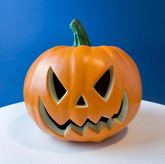 Halloween Lantern Grinning Pumpkin with Light. Fall Porch Window Decor. Home or Retail Celebration. Kids Room. Gift for Him or Her. - Tampa Home & Garden Store